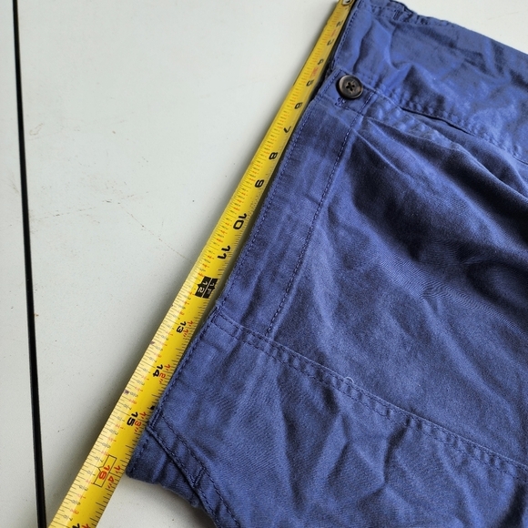 Nine West Jeans Women's Skort Wrap Front Elastic Back Waist Comfort Navy Blue M - Picture 5 of 11